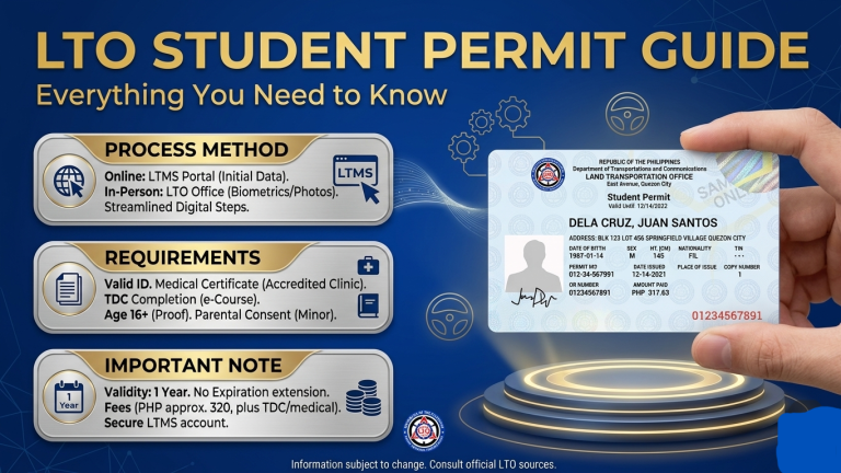 LTO Student Permit Requirements 4 LTO Student Permit Requirements