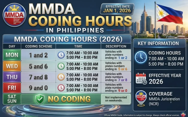 Manila Coding Hours & Window Hours
