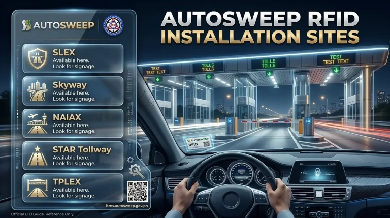 Autosweep RFID Installation Sites
