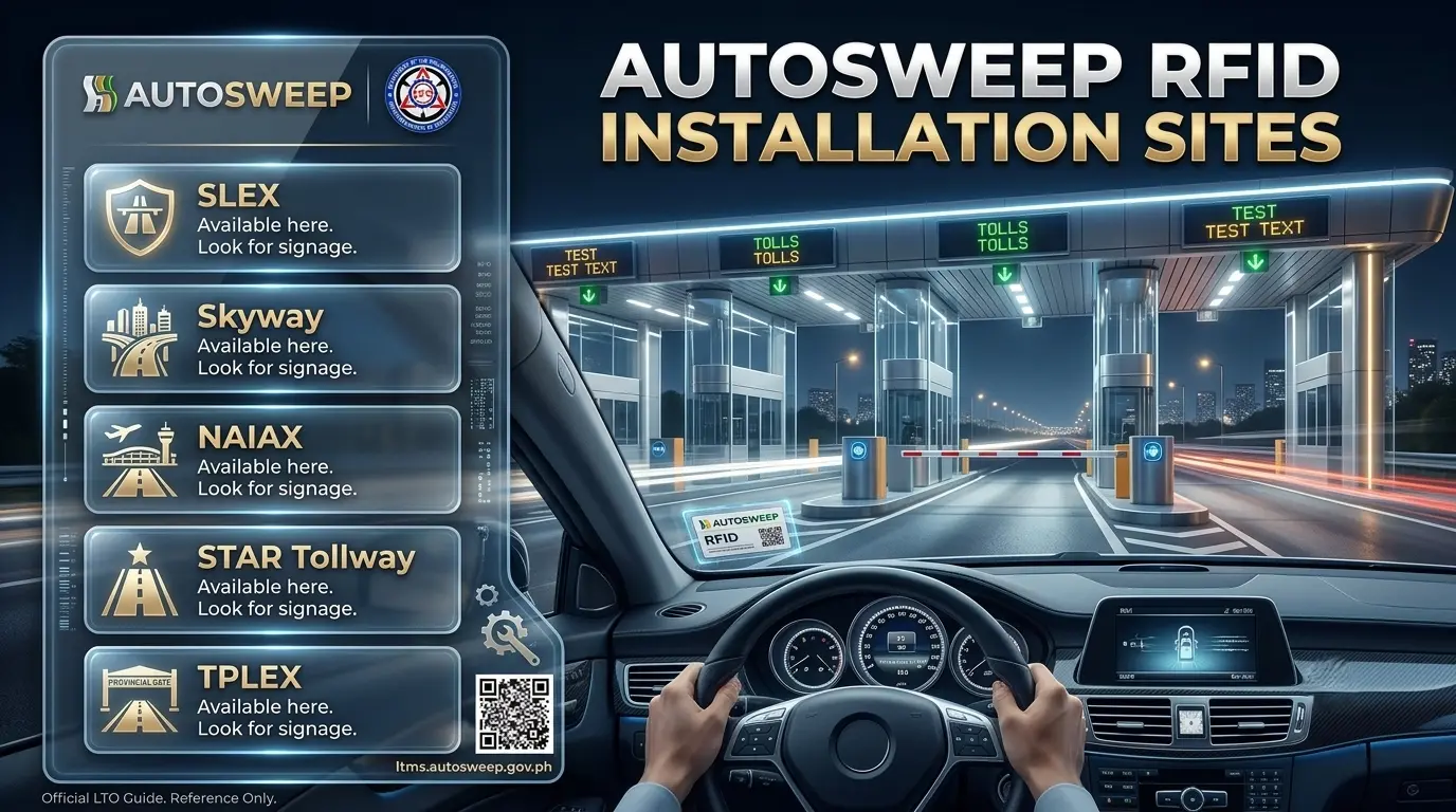 Autosweep RFID Installation Sites