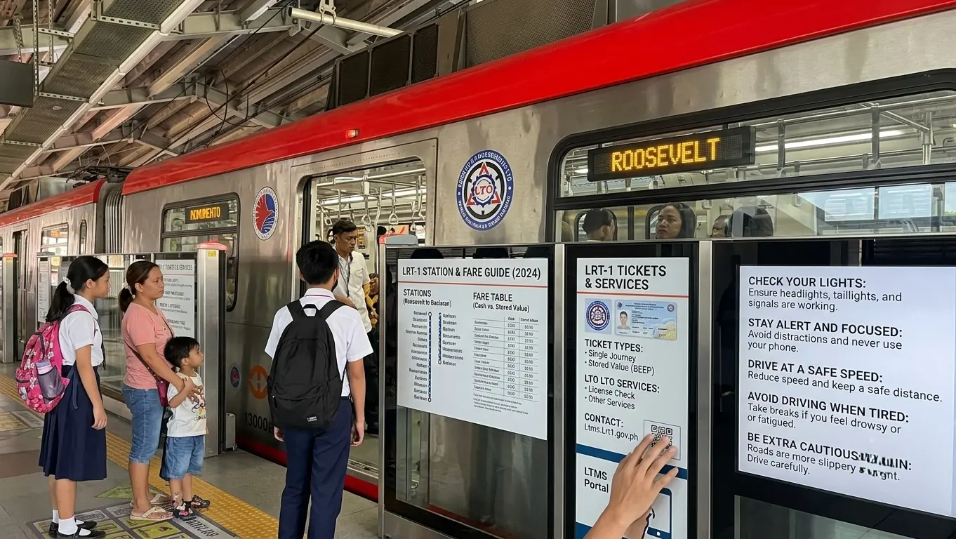 LRT-1 Stations