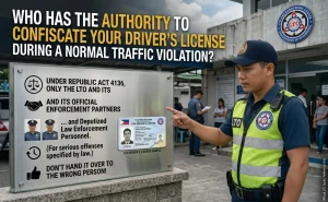 Who Has the Authority to Confiscate a Driver's License During a Normal Traffic Violation