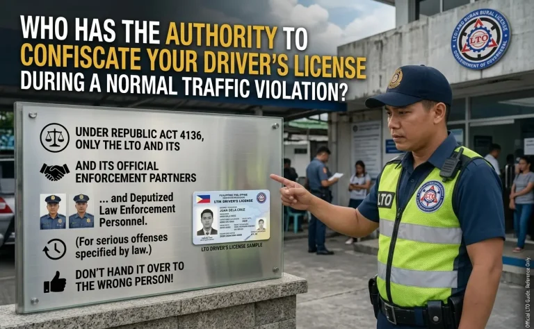 Who Has the Authority to Confiscate a Driver's License During a Normal Traffic Violation